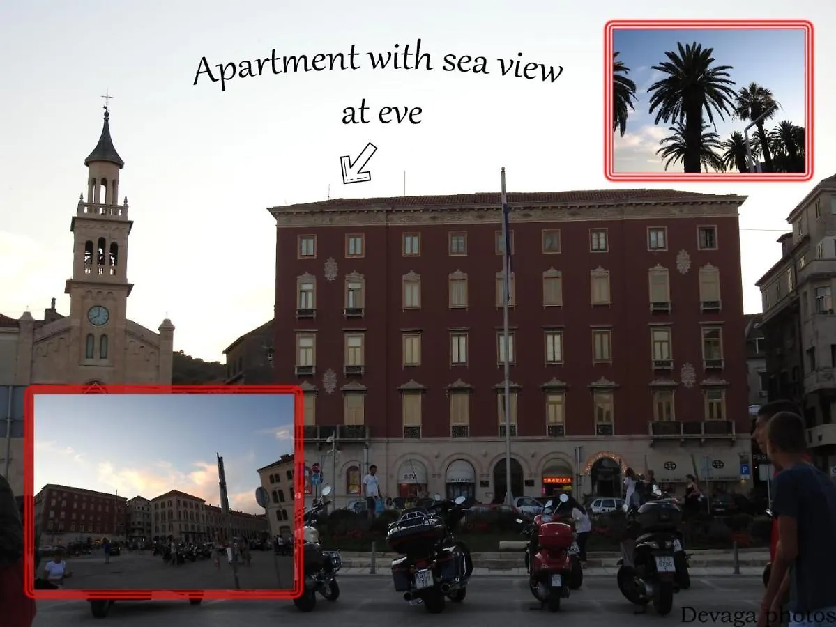 Top Of The Tops Center Apartment, Best Sea View In Town Apartment Split